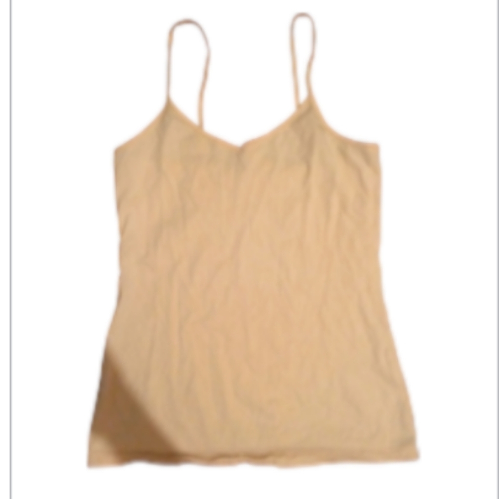 Forever 21 Light Peach Fitted Camisole Top